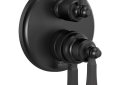 DELTA® T27856-BL Monitor® 17 Traditional Valve Trim With 3-Setting Diverter, 5.8 gpm Valve, Matte Black
