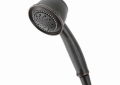 DELTA® 59478-RB-PK Premium Hand Shower, 5 Shower Head, 2.5 gpm Flow Rate, 60 to 82 in L Hose, 1/2 in Connection, Venetian Bronze, Import