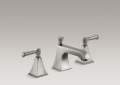 Kohler 454-4S-BN Widespread Lavatory Faucet, Stately Design and Lever Handles