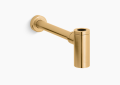 Kohler K-9033-2MB Bottle Trap, 1-1/4" x 1-1/4" - Vibrant Brushed Moderne Brass