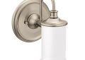 Moen® YB6461BN Bath Light, 110 V AC, Brushed Nickel Housing