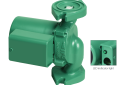 Taco 00R-F6-1-IFC Radiant Cast Iron 115 Volt 1/25 Horsepower 3250 RPM Cartridge Circulator with Integral Flow Check and Rotated Flange Position less Flanges