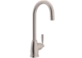 Perrin & Rowe U.4842LS-STN-2 Food Prep Faucet Single Hole, Holborn, Satin Nickel, 1 Handles, 1.5 gpm Flow Rate