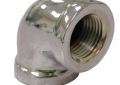 Jones Stephens™ B50002LF Lead Free Pipe Elbow, 1/2 in Nominal, Thread End Style, Bronze