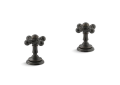 Kohler® 98068-3-2BZ Artifacts® Cross Handle, For Use With Widespread Bathroom Sink Faucets, 8 to 16 in Center Distance, Metal, Oil Rubbed Bronze
