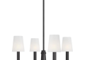 Generations Lighting TC1084AI Logan Medium Chandelier - Aged Iron