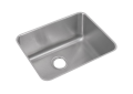 Elkay® ELUH211512 Lustertone™ Classic Traditional Kitchen Sink, Rectangle Shape, 21 in L x 15-3/4 in W Bowl x 12 in D Bowl, 23-1/2 in L x 18-1/4 in W x 12 in H, Undermount Mounting, 18 ga 304 Stainless Steel