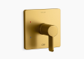 Kohler K-TS23501-4-2MB Parallel(R) Rite-Temp(R) Shower Valve Trim - Vibrant Brushed Moderne Brass
