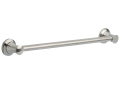 DELTA® 41724-SS Transitional Decorative Grab Bar, 24 in L x 1-1/4 in Dia, Stainless Steel, Brass, Import