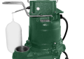 Zoeller® 53-0001 Mighty-Mate M53 Automatic Effluent/Dewatering Submersible Pump, 43 gpm Flow Rate, 1-1/2 in Outlet, 1 ph, 3/10 hp, Cast Iron