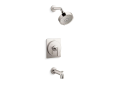 Kohler(R) K-TS35917-4Y-SN Castia(TM) by Studio McGee Rite-Temp(R) Bath and Shower Trim Kit, 2.5 GPM - Vibrant Polished Nickel