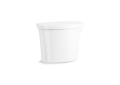 Kohler® 32808-RA-0 33434 Toilet Tank, Kelston®, 1.28 gpf, Right-hand Trip Lever Flush, White
