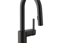 Moen® 5965BL 5965 Pull-Down Bar Faucet, Align™, Matte Black, 1 Handle, 1.5 gpm