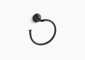 Kohler® 10557-2BZ Towel Ring, Devonshire®, 7-1/2 in Ring, 2-15/16 in OAD, Metal, Oil Rubbed Bronze