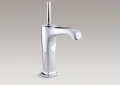 Kohler 16231-4-CP Margaux (R) Tall Single-hole Bathroom Sink Faucet with 6-3/8" Spout and Lever Handle