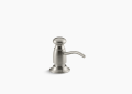 Kohler® 1894-C-BN Traditional Soap/Lotion Dispenser, 16 oz Capacity, Deck Mount, Solid Brass