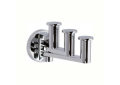 Ginger 4610T-PC Triple Pivoting Robe Hook - Polished Chrome