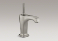 Kohler® 16230-4-BN Margaux® Bathroom Sink Faucet, 1.2 gpm Flow Rate, 4-3/4 in H Spout, 1 Handles, Pop-Up Drain, 1 Faucet Holes, Vibrant® Brushed Nickel, Function: Traditional