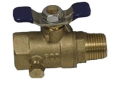 Raven 1127 1/2 inch Expansion Tank Isolation Ball Valve with Drain