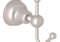 Rohl® CIS7STN Arcana Traditional Robe Hook, 1.36 in OAW