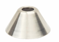 BrassCraft® 654 NS Bell Escutcheon, For Use With 1/2 in OD tube, 1.12 in H, Steel, Satin Nickel, Import