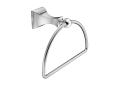 Moen® DN8386CH Towel Ring, Retreat®, 3.83 in OAD x 4.96 in OAH, Polished Chrome, Import