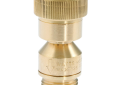 WATTS® 0792099 LFN9 Inline Backflow Preventer, 3/4 in Nominal, Female Hose Threaded x Male Hose Threaded End Style, Brass Body, Double Check, 4 gpm Flow Rate, Import