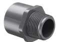 Spears® 836-015 Standard, 1-1/2 in nominal, Socket x MNPT end style, SCH 80, PVC, Domestic