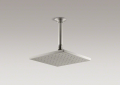 Kohler® 13695-BN Contemporary Raincan Shower Head, 2.5 gpm Flow Rate, Ceiling Mount