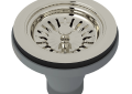Rohl 735-PN Basket Strainer Without Remote Pop-Up - Polished Nickel