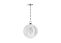 Kohler® 32259-PE01-SNL Pendant, (1) Lamps A19 Lamp, 120 V AC, Polished Nickel Housing