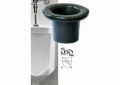 Fernco® FUS-2 Wax-Free Urinal Seal, For Use With 2 in Drain Pipe, PVC, Black, Domestic