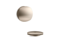 Kohler® T37391-BV Rotary Turn Bath Drain Trim, For Use With PureFlo™ Rough Drain, Metal