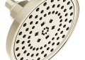 Brizo® 87476-PN-2.5 Invari® Faucet Shower Head, 2.5 gpm Max Flow, 4 Sprays, Import