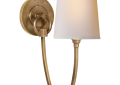 Visual Comfort TOB2125HAB-NP Thomas O'Brien Reed 1 Light 5 inch Hand-Rubbed Antique Brass Decorative Wall Light