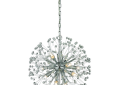 Elk 11545/9 Starburst 18'' Wide 9-Light Chandelier - Polished Chrome
