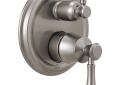 DELTA® T24897-SS Monitor® 14 3-Setting Traditional Valve Trim, Stainless Steel