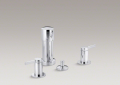 Kohler 960-4-CP Widespread Bidet Faucet, Lever Handles