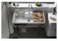Kohler® 21103-1HP5-0 Farmstead® Kitchen Sink, Rectangular Shape, 1 Faucet Holes, 45 in L x 25 in W x 13-7/8 in H, Floor Mount, Enameled Cast Iron, White