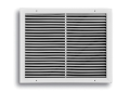 TRUaire™ A27010X10 2-Way Return Air Grille, 10 x 10 in, Aluminum, White Powder Coated