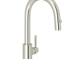 ROHL U.4043PN-2 Holborn Pulldown Bar & Food Prep Faucet - Polished Nickel