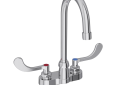 Elkay® LK406GN05T4 Centerset Bathroom Faucet, Polished Chrome, 2 Handles, 1.5 gpm Flow Rate