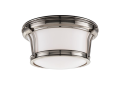 Hudson Valley 6510-SN Newport Flush Mount - Satin Nickel