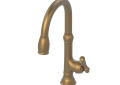 Newport Brass® 2470-5103/10 Model 2470-5103 Jacobean Pull-Down Kitchen Faucet, 1.8 gpm Flow Rate, PVD Satin Bronze, 1 Handles, 1 Faucet Holes, Function: Traditional