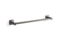 Kohler® 23524-TT 23524 Parallel® Towel Bar, 18 in L Bar, 3-5/8 in OAH 20 in OAD, Zinc/Stainless Steel