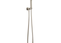 Brizo® 88876-NK Invari™ Wall Mount Hand Shower, 4-3/16 in Dia, 1.75 gpm Flow Rate, 60 to 82 in L Hose, NPT/NPSM Connection, Luxe Nickel, Import