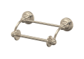 Perrin & Rowe U.6960STN Edwardian Toilet Paper Holder Momenti, Nickel, Import