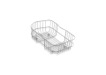 Kohler® 3368-ST Staccato™ Large/Medium Sink Basket, 9-7/16 in L x 16-1/16 in W, Rectangular Shape
