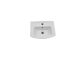 Barclay B/3-384WH Washington™ 460 Lavatory Basin Only, Rectangle Shape, 4 in Faucet Hole Spacing, 18-1/8 in W x 14-7/8 in D, Wall Mount, Vitreous China, White, Import