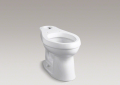Kohler® 4309-0 Cimarron® Toilet Bowl, White, Elongated Shape, 12 in Rough-In